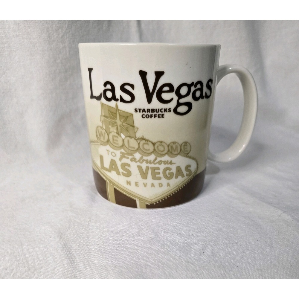Starbucks‎ Las Vegas Collector Series Mug 2011 City Souvenir Coffee Cup 16oz